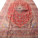 Covor lucrat manual Kashan 1110