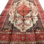 Covor lucrat manual Tabriz 1113