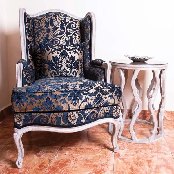 Canapea regală bleumarin