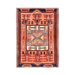 Covor lucrat manual Shiraz 3260