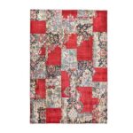 Covor lucrat manual Kerman Patchwork 3550