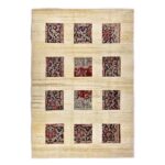 Covor lucrat manual Shiraz Patchwork 3551