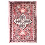 Covor lucrat manual Hamedan 3808