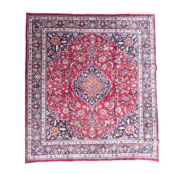 3829-a.jpg Covor lucrat manual Mashhad 3829 - Image 1