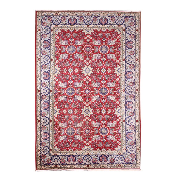 38571.jpg Handmade Kashan 3857 Rug - Image 1