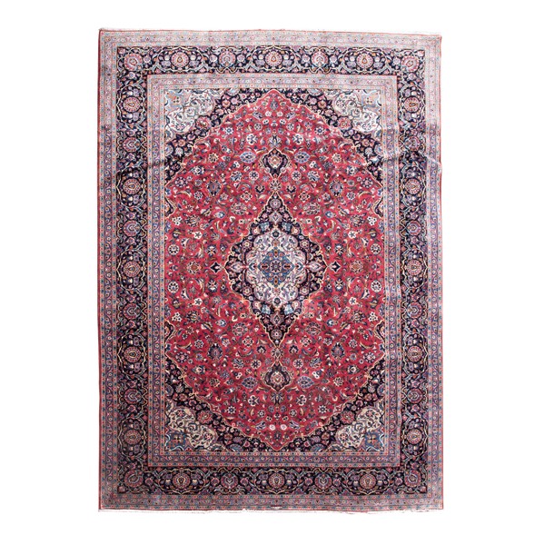 3879-a.jpg Covor lucrat manual Kashan 3879 - imagine 1
