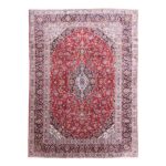 Covor lucrat manual Kashan 3880