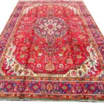 Covor lucrat manual Tabriz 502