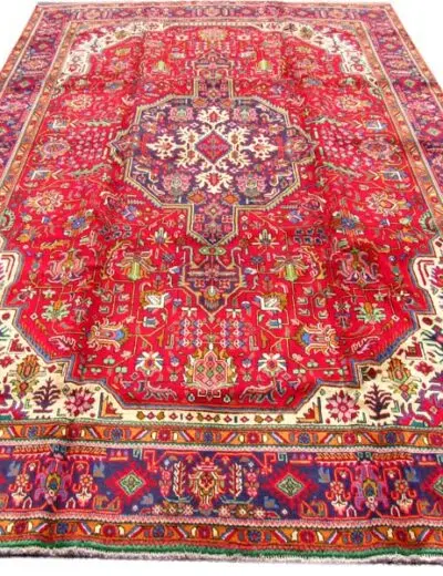 Covor lucrat manual Tabriz 502