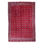 Handmade Turkaman 590 Rug