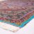 Covor lucrat manual Qom Blue Silk - imagine 17