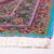 Covor lucrat manual Qom Blue Silk - imagine 18