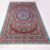 Covor lucrat manual Qom Blue Silk - imagine 19